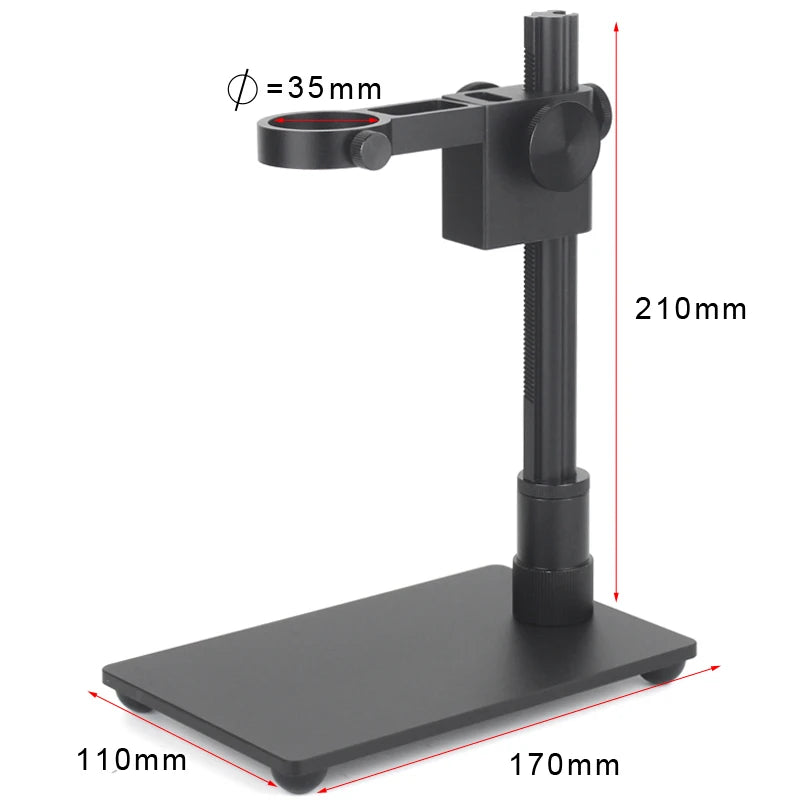 Custom CNC machining  13MP 60FPS VGA Digital Video Monocular Microscope Camera Continus Magnifying Zoom 150X C-Mount Soldering Phone Repair Tools