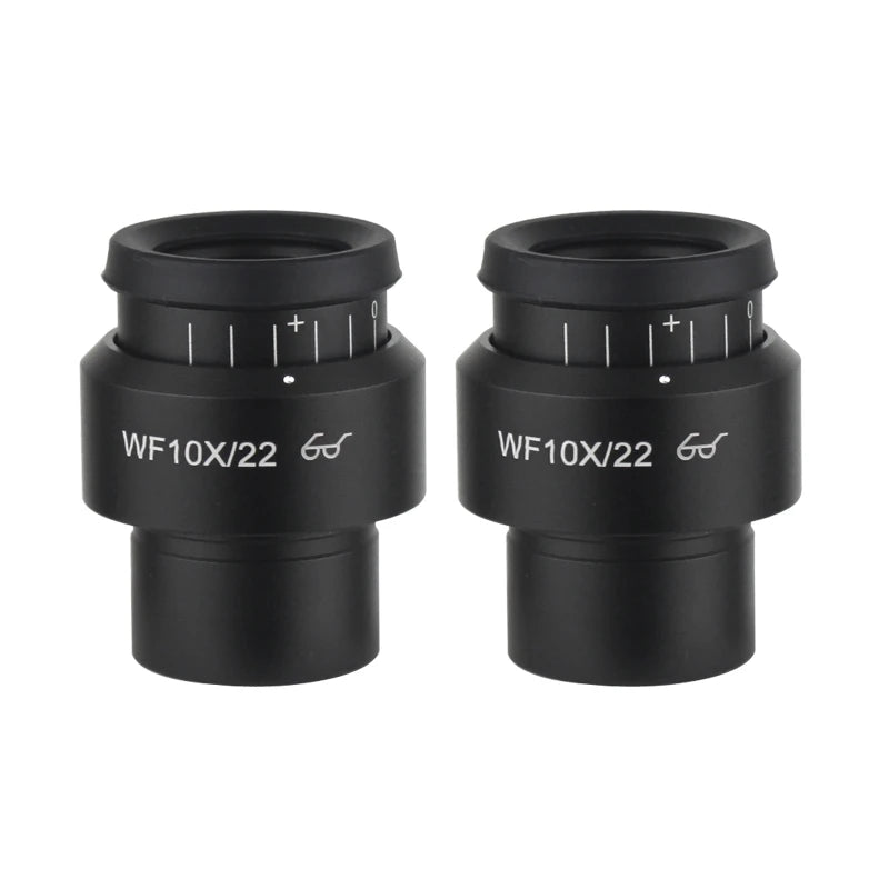 Custom CNC machining  2PCS WF10X WF15X WF20X WF25X WF30X Wide Field Eyepiece For Binocular Trinocular Stereo Microscope 30MM Installation Interface