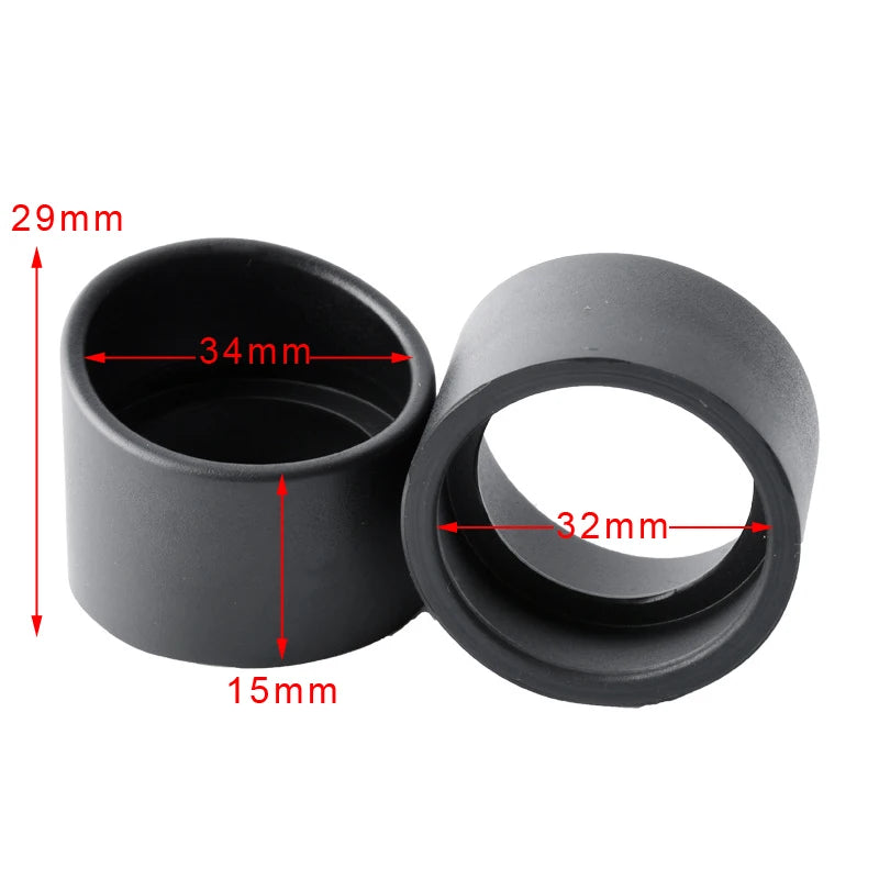 Custom CNC machining  2PCS WF10X WF15X WF20X WF25X WF30X Wide Field Eyepiece For Binocular Trinocular Stereo Microscope 30MM Installation Interface