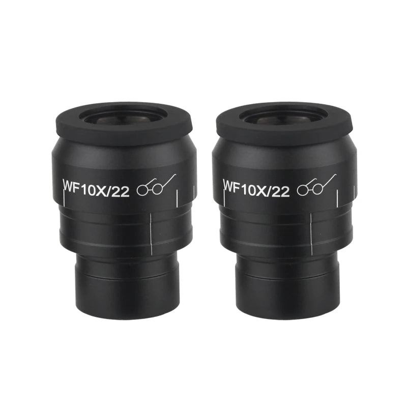 Custom CNC machining  2PCS WF10X WF15X WF20X WF25X WF30X Wide Field Eyepiece For Binocular Trinocular Stereo Microscope 30MM Installation Interface