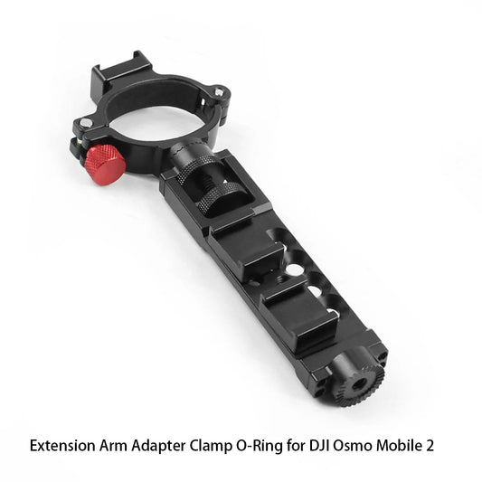 Custom Aluminum for DJI OSMO Mobile 2 Extended Straight Extension Arm + Mount Holder for DJI OSMO Pro Smooth 4 Handheld Camera Gimbal CNC Machining