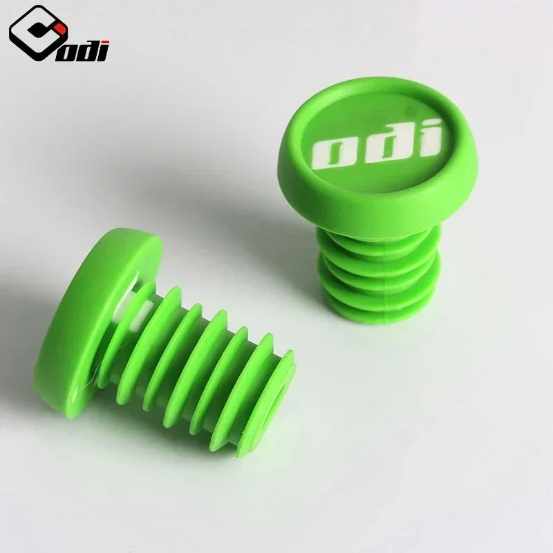 Custom CNC machining Bicycle Grip Handlebar End Caps Aluminum Alloy Mountain Road Bike Handle Bar Lightweight Grips Plugs Anti-slip Accessories