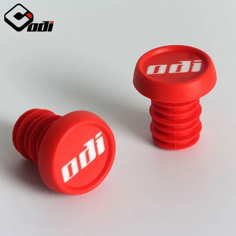 Custom CNC machining Bicycle Grip Handlebar End Caps Aluminum Alloy Mountain Road Bike Handle Bar Lightweight Grips Plugs Anti-slip Accessories