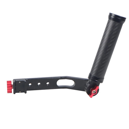 Custom Carbon Fiber Adjustable Sling Handgrip Foldable Handle Grip Extension Bracket with Clamp Mount for DJI Ronin RS2 RS3 RS3PRO RS4 CNC Machining