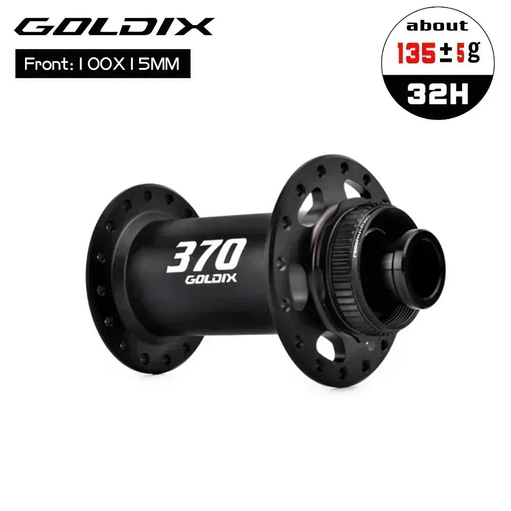 Custom CNC machining GOLDIX Ultralight MTB Hubs 36T Rachet Centerlock cube k7 32 furos Sealed Bearing Bicycle Boost Hub For shimano cassette 12 speed