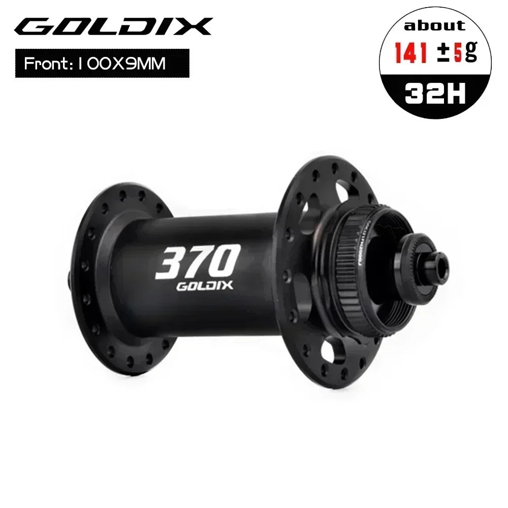 Custom CNC machining GOLDIX Ultralight MTB Hubs 36T Rachet Centerlock cube k7 32 furos Sealed Bearing Bicycle Boost Hub For shimano cassette 12 speed