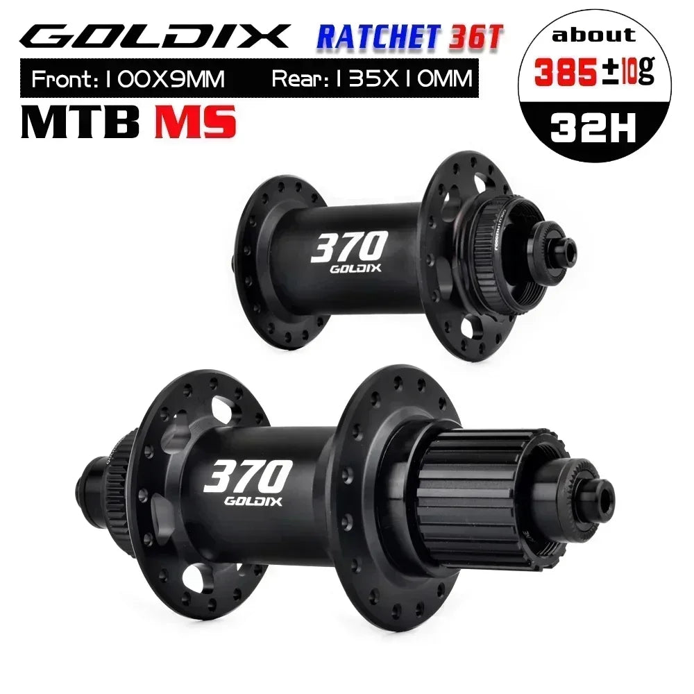 Custom CNC machining GOLDIX Ultralight MTB Hubs 36T Rachet Centerlock cube k7 32 furos Sealed Bearing Bicycle Boost Hub For shimano cassette 12 speed