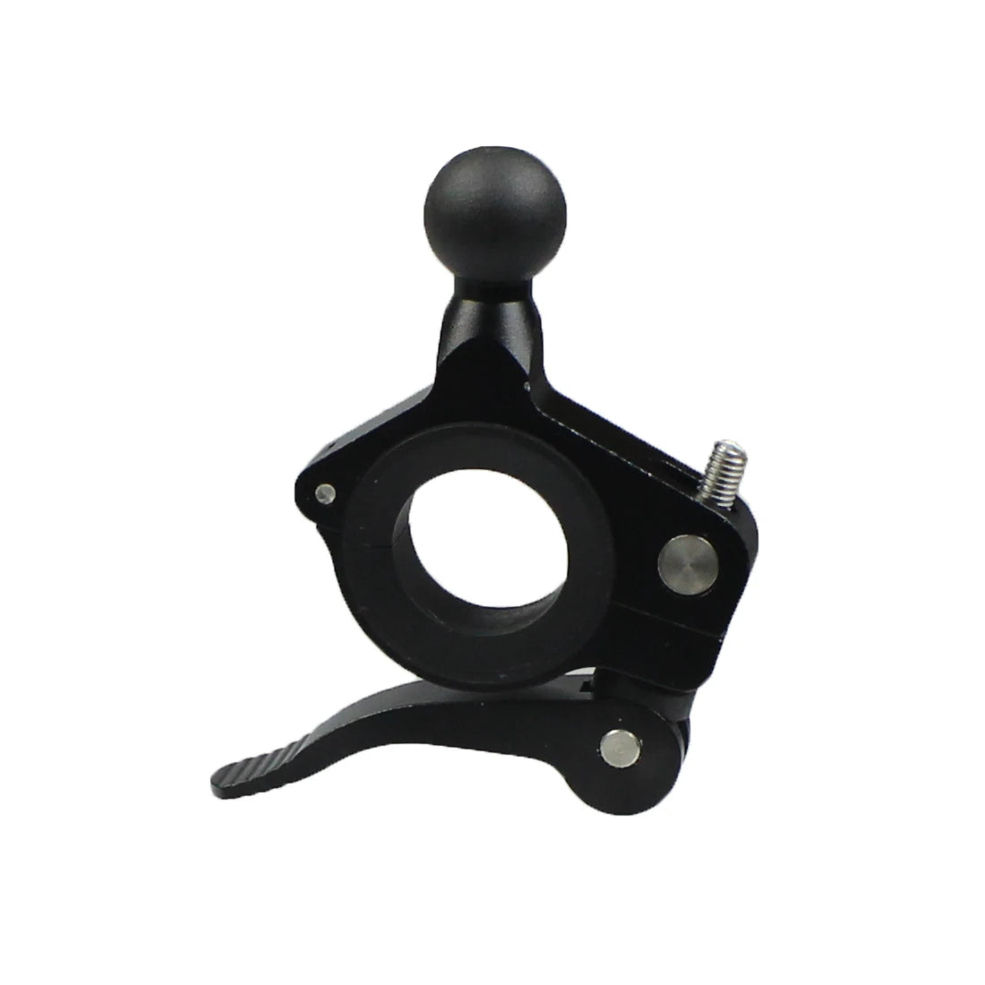 Custom CNC machining Motorcycle Fixed Bracket Adapter 17MM/25MM Ball Head Handlebar Mounting Clamp Bicycle GPS Mount Stand for Gopro Action Camera