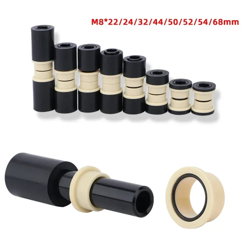 Custom CNC machining MEROCA Bicycle Air rear shock absorber 125mm/150mm/165mm/190mm/200mm Scooter MTB Mountain Bicycle adjustable Rear Shock