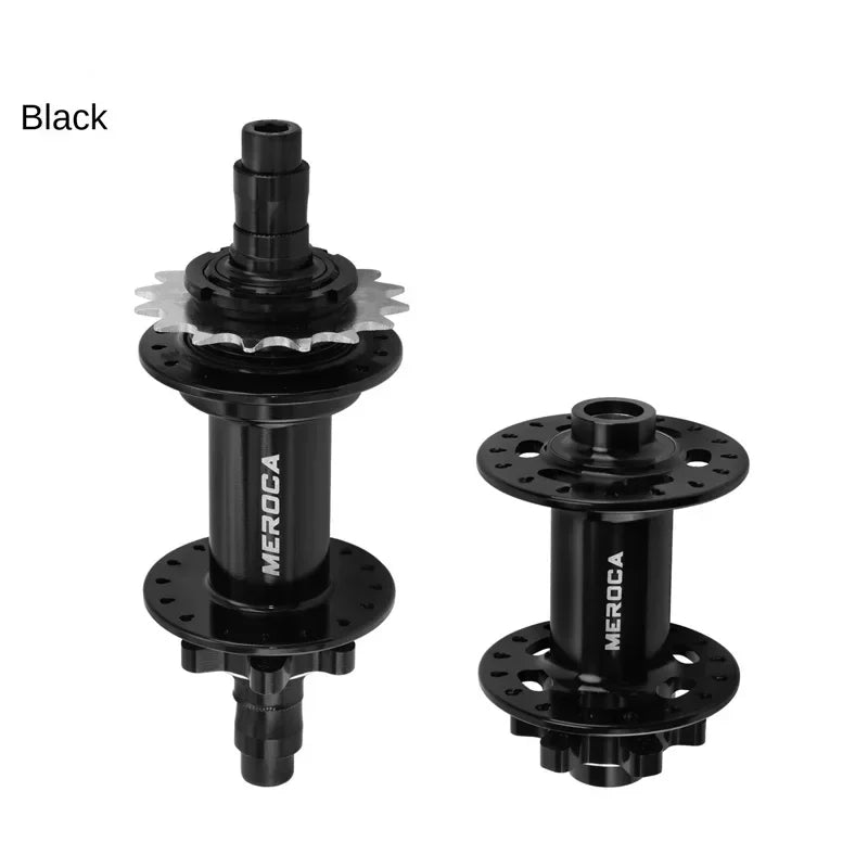 Custom CNC machining MEROCA single speed hub 32 holes mtb bicycle hubs noisy cubes Sealed bearing rear hub For DJ dirt jump MTB Mountain Bike