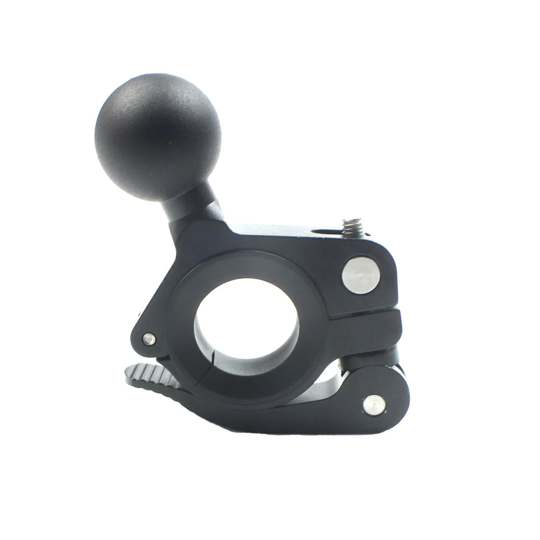 Custom CNC machining Motorcycle Fixed Bracket Adapter 17MM/25MM Ball Head Handlebar Mounting Clamp Bicycle GPS Mount Stand for Gopro Action Camera