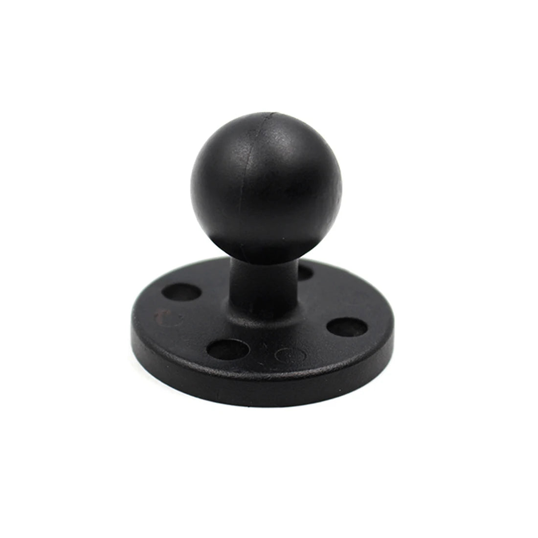 Custom CNC machining Motorcycle Round Square Mounting Base Aluminum Rubber 1 inch Tripod Ball Head for Gopro for Ram Mounts for Garmin DSLR Camera