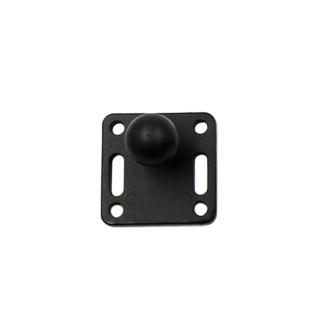 Custom CNC machining Motorcycle Round Square Mounting Base Aluminum Rubber 1 inch Tripod Ball Head for Gopro for Ram Mounts for Garmin DSLR Camera