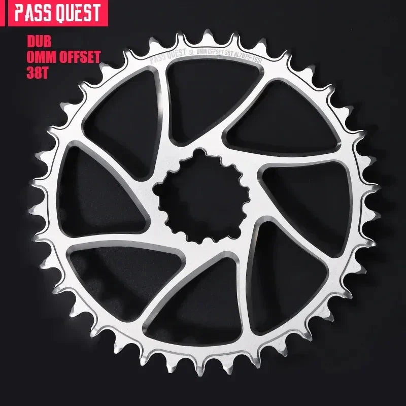 Custom CNC machining 0mm Offset Chainring Wide Narrow Teeth Chainwheel 28/30/32/34/36/38/40/42/44/46/48T for SRAM NX XX1 Eagle crank