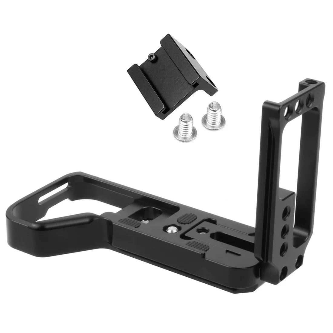 Custom CNC machining Quick Release L Plate Baseplate for Sony A7M4 A7R4 A7M3 A7R3 A9 A73 / A6400 Tripod Ball Mount Camera Vertical Bracket Hand Grip