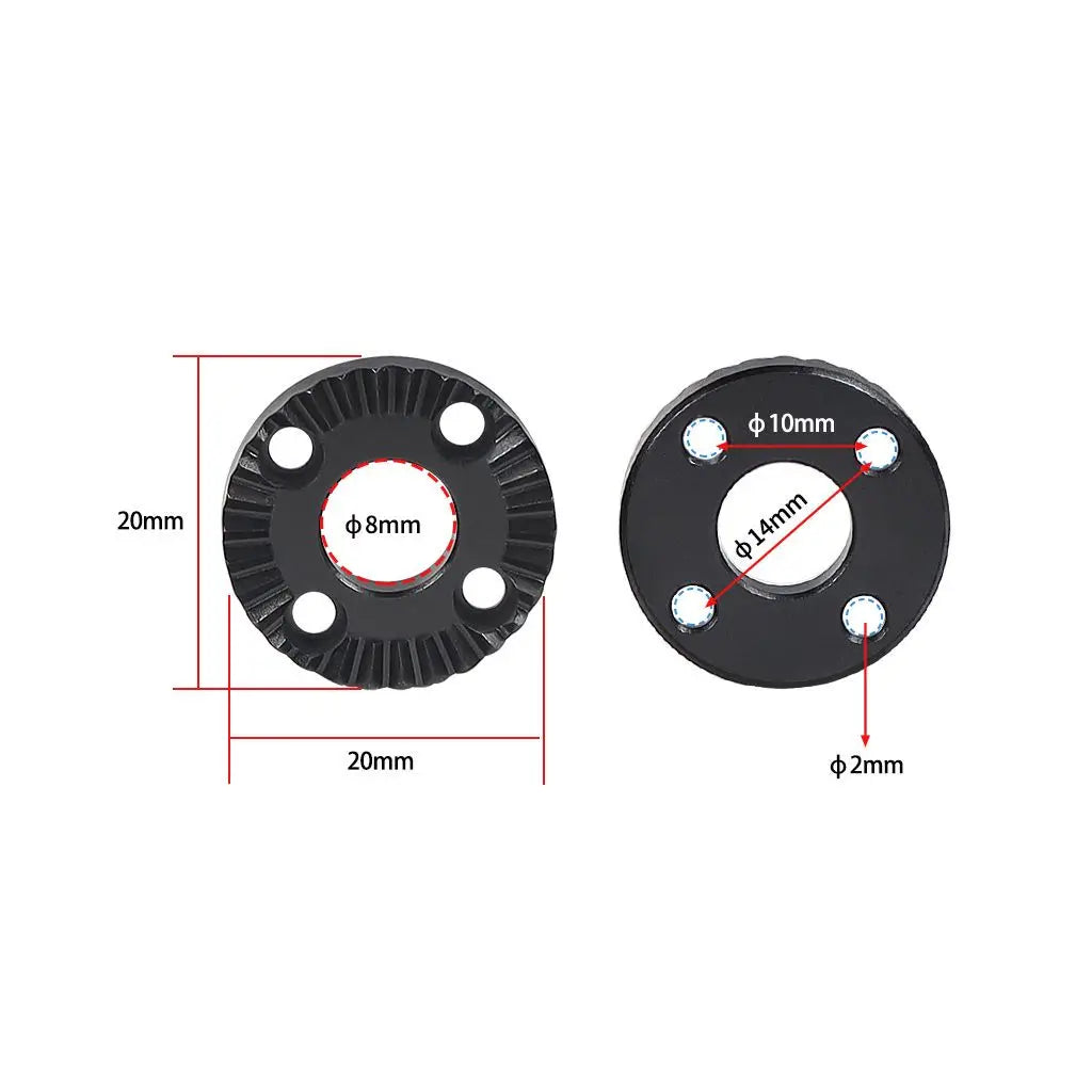 Custom Rosette ARRI M6 Female Male Thread Adapter with 15mm Rod Clamp Mount Bracket for DSLR Camera Cage Rig Rail Handle Camera Gimbal CNC Machining