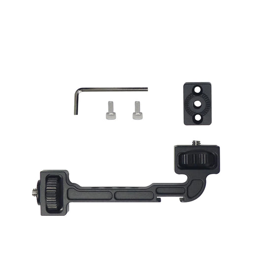 Custom Rotate Extension Bracket Gimbal Monitor Holder Microphone Light Mount 1/4 3/8 for DJI Ronin S SC Zhiyun Crane WEEBILL Stabilizer CNC Machining