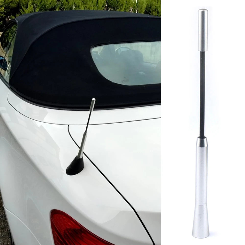 Custom CNC machiningUniversal Car Radio Aerial Amplified Antenna For VW BMW Benz Mazda Audi Toyota Aluminum Alloy Car Accessories Antenna