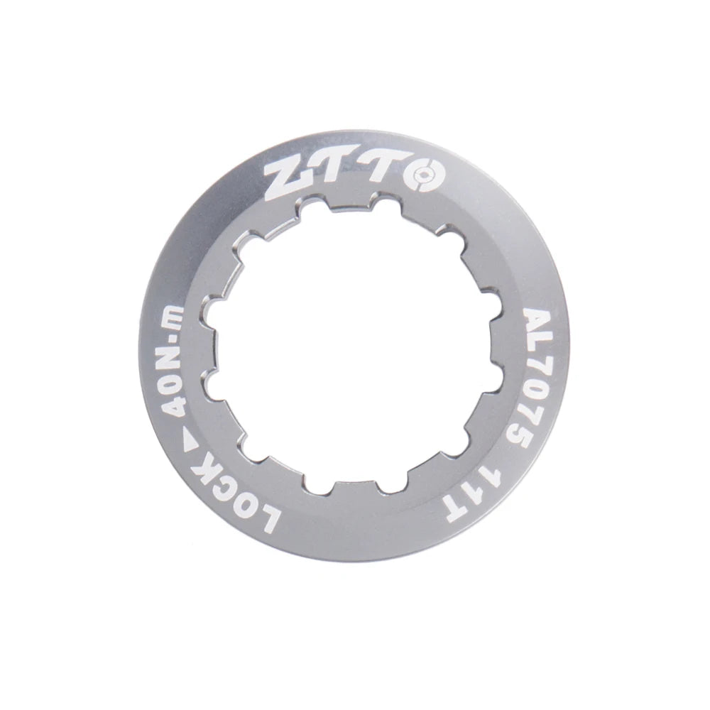 Custom CNC machining Bicycle Parts MTB Road Bike Cassette Cover Lock Ring 11T AL7075 Cap For    Parts K7 9S 10S 11S 12S Speed Freewheel